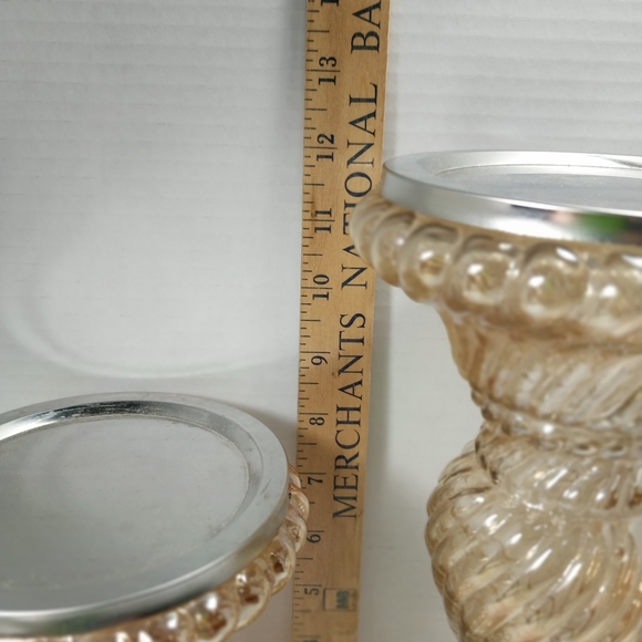 Glass Candle Holders - Picture 2 of 5